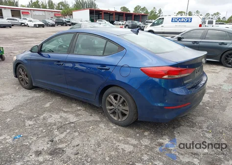 2018 Hyundai Elantra Sel from USA, damaged, VIN 5NPD84LF0JH234340